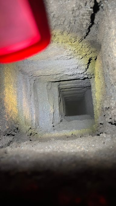Glanzrußablagerung - nachher